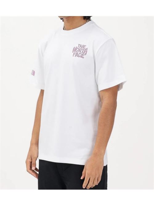 m drip logo relaxed short sleeve tee THE NORTH FACE | NF0A8GABFN41.FN41